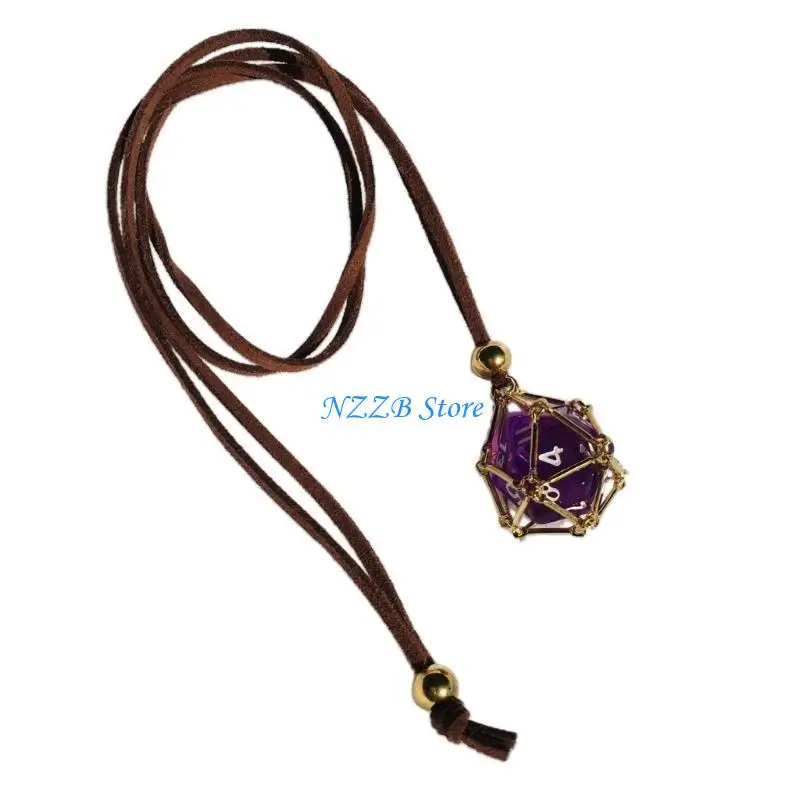 T21F Crystal Cage Holder Necklace Trendy Copper Neckchains with Replaceable Pendant
T21F Crystal Cage Holder Necklace Trendy Copper Neckchains with Replaceable Pendant