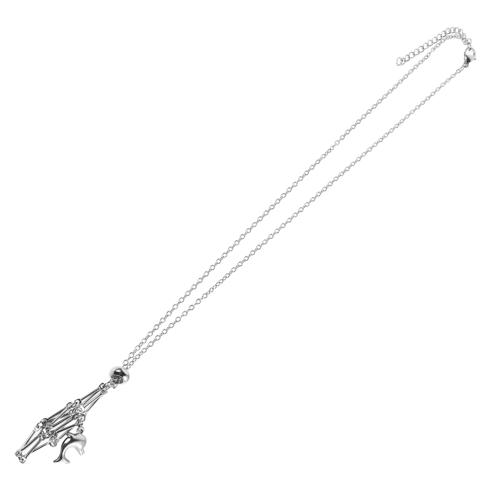 Crystal Necklace Cage Holder Jewelry Necklaces for Women Pendant Crystals Adjust 
Crystal Necklace Cage Holder Jewelry Necklaces for Women Pendant Crystals Adjust