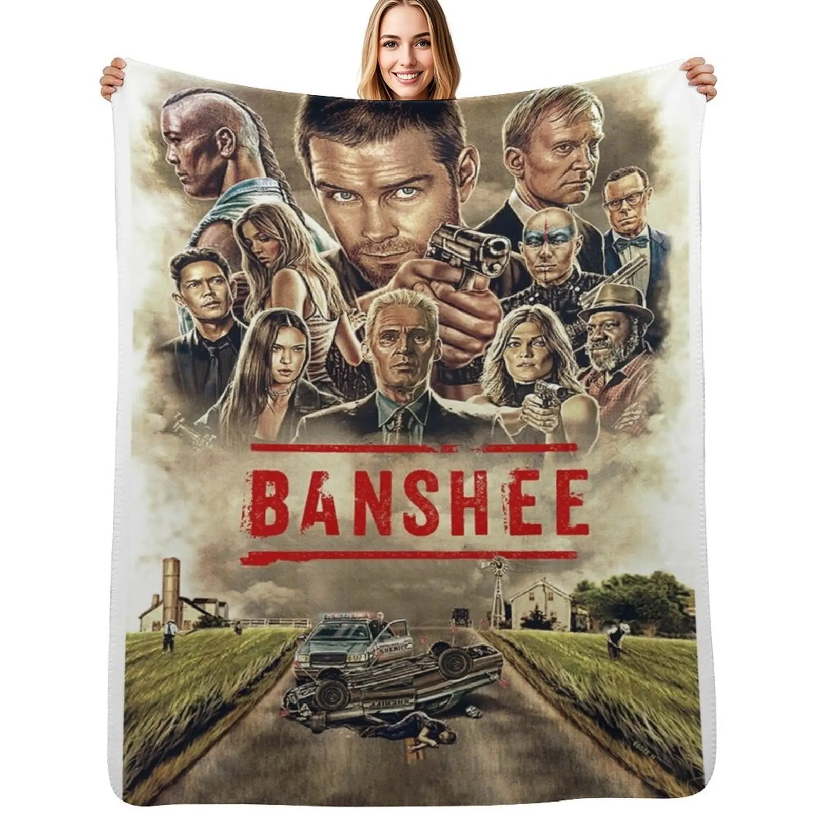 Banshee Throw Blanket Cozy Microfiber Throw Blanket for Home Bedroom
Banshee Throw Blanket Cozy Microfiber Throw Blanket for Home Bedroom