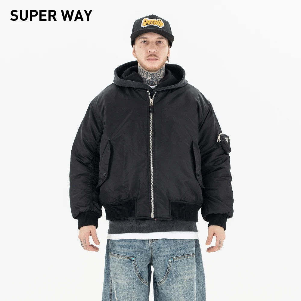 Superway Original Design Vintage Niche Thicken Men's Jackets Inverted Triangle Scimitar Sleeves Winter Solid Loose Cotton Coats
Superway Original Design Vintage Niche Thicken Men's Jackets Inverted Triangle Scimitar Sleeves Winter Solid Loose Cotton Coats