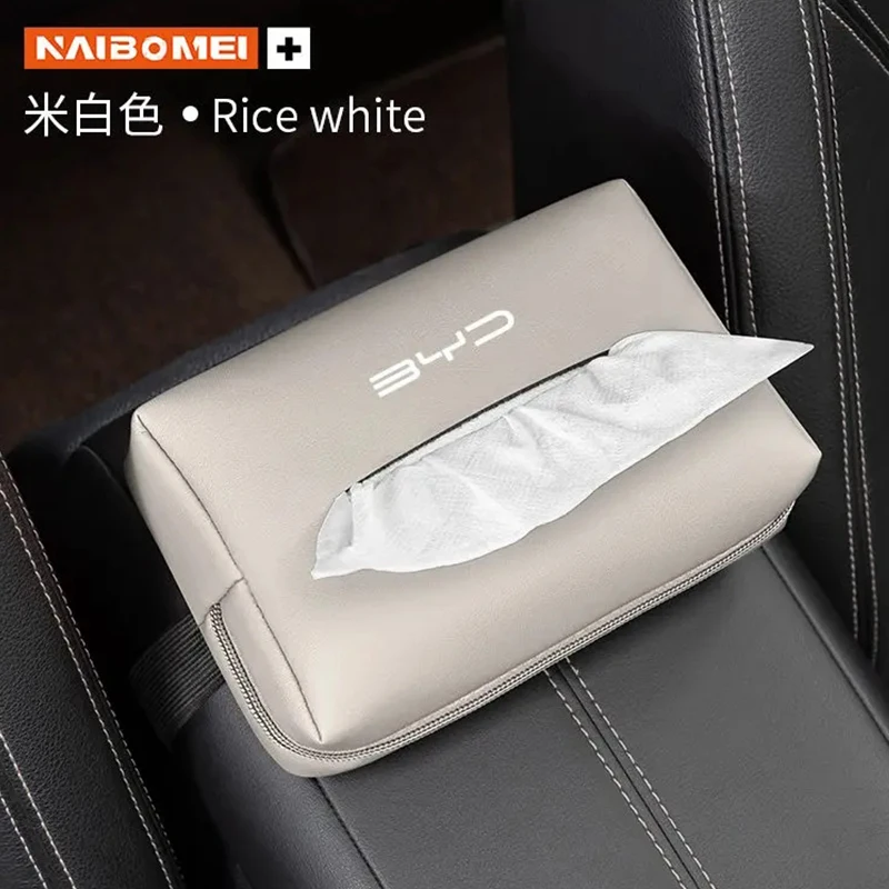 PU Leather Car Hanging Tissue Box for BYD Seal Dolphin Yuan Plus Seal U Frigate 07 Tang EV Han EV Waterproof Auto Accessories
PU Leather Car Hanging Tissue Box for BYD Seal Dolphin Yuan Plus Seal U Frigate 07 Tang EV Han EV Waterproof Auto Accessories