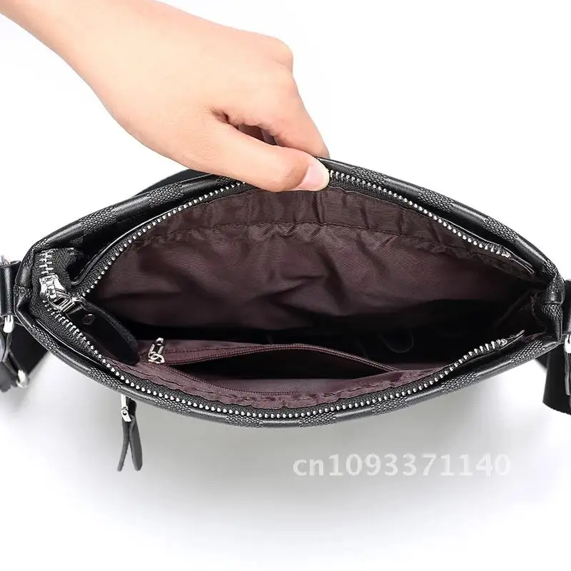 Fashion Shoulder Messenger Bags 2024 Men's Casual Korean Bag Style Shoulder Business Plaid Briefcase Bag
Fashion Shoulder Messenger Bags 2024 Men's Casual Korean Bag Style Shoulder Business Plaid Briefcase Bag