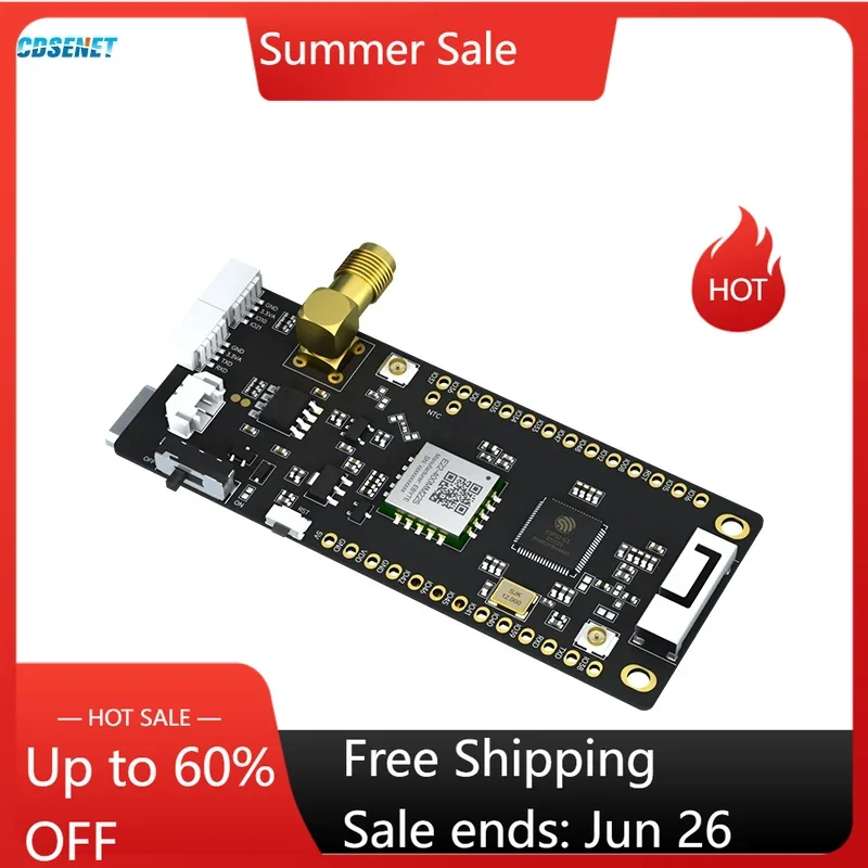 433MHz ESP32-S3 SoC ESP32-S3FH4R2 SX1268 Lora WIFI Bluetooth Test Board CDSENET EoRa-S3-400TB BLE5.0 BLE Mesh Type C OLED 802.11
433MHz ESP32-S3 SoC ESP32-S3FH4R2 SX1268 Lora WIFI Bluetooth Test Board CDSENET EoRa-S3-400TB BLE5.0 BLE Mesh Type C OLED 802.11