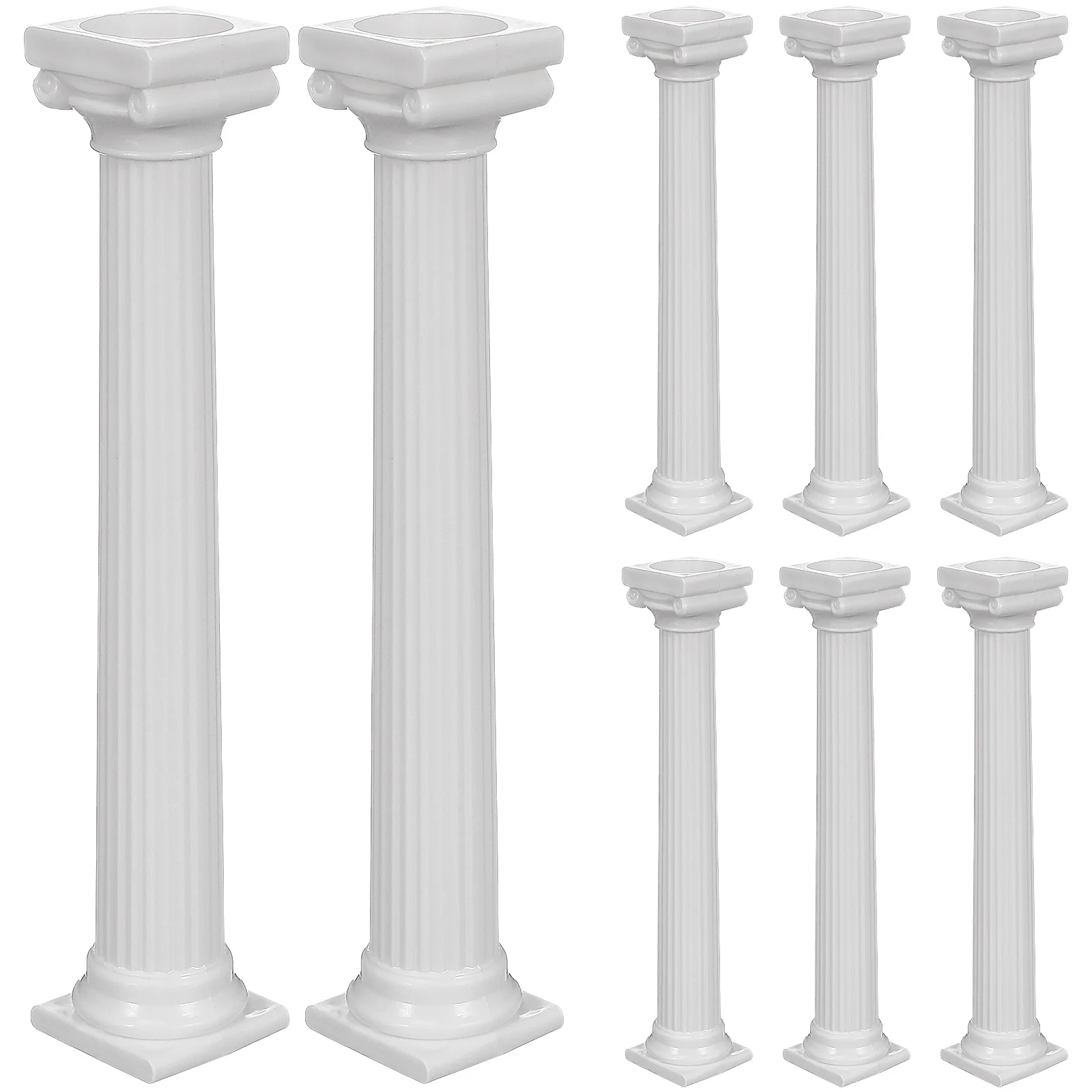 8 Pcs Wedding Decor Cake Support Rod Decorating Columns Tall Pillar Table Stand Pedestal White for Cakes Baby
8 Pcs Wedding Decor Cake Support Rod Decorating Columns Tall Pillar Table Stand Pedestal White for Cakes Baby