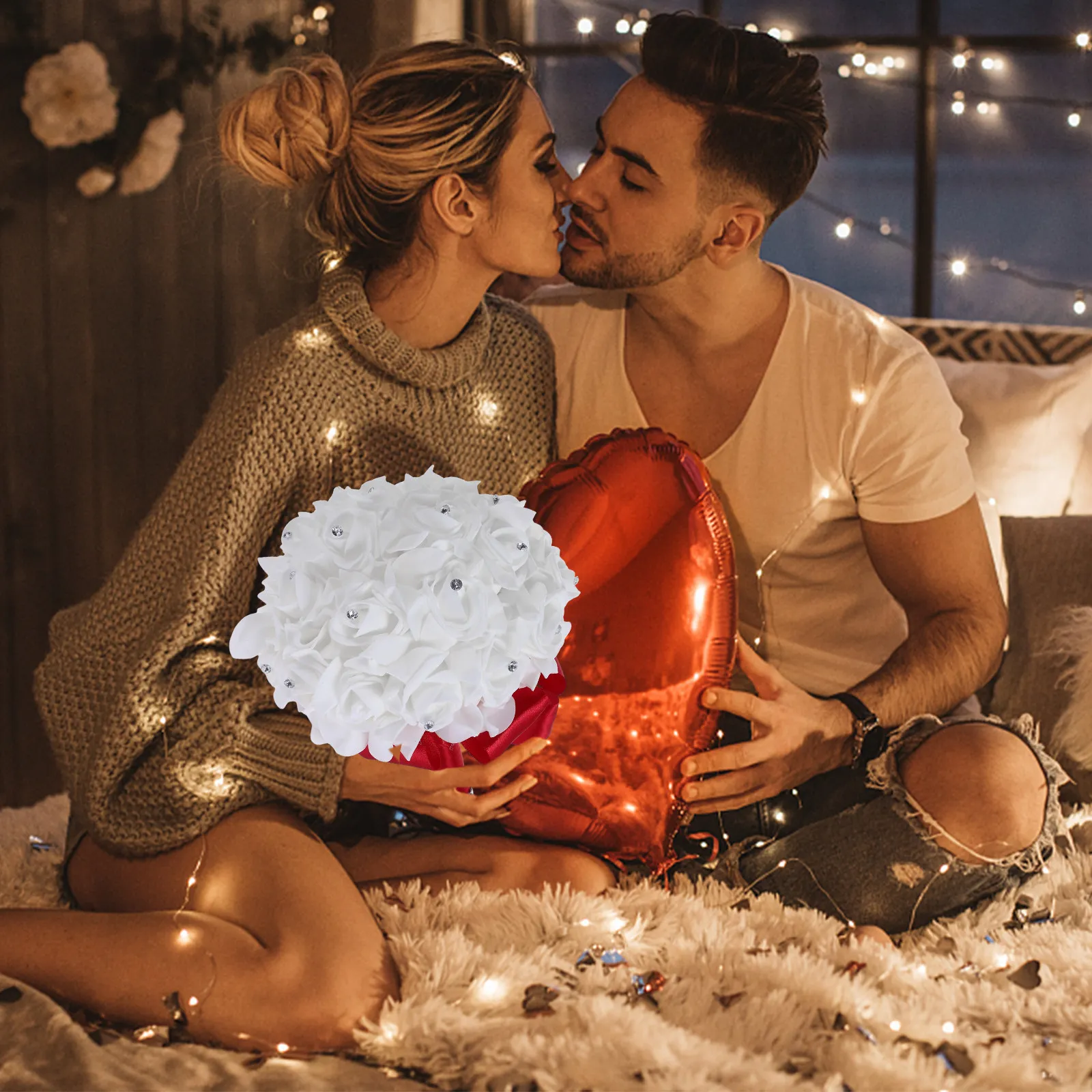Simulation Wedding Bouquet Bride Holding Artificial Flower Bridal Bouquet Wedding Bridesmaid Prop Decoration Flowers Bouquets
Simulation Wedding Bouquet Bride Holding Artificial Flower Bridal Bouquet Wedding Bridesmaid Prop Decoration Flowers Bouquets