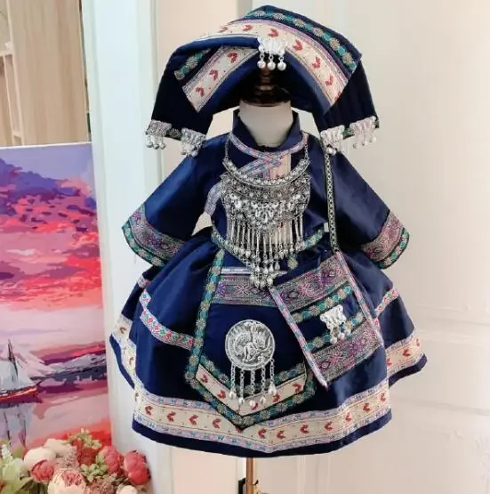 Chinese National Style Lolita Miao Girl Halloween Birthday Princess Dress
Chinese National Style Lolita Miao Girl Halloween Birthday Princess Dress