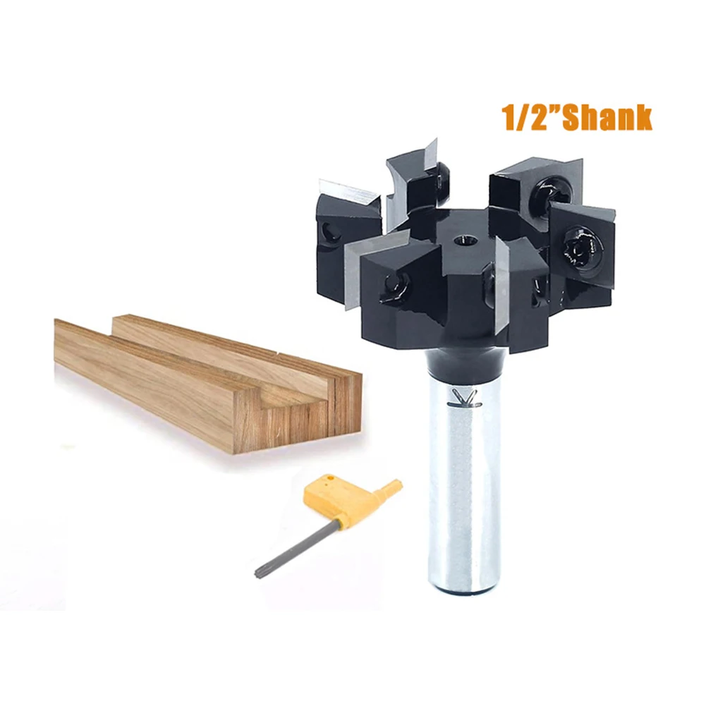 Carbide Insert Router Bit Precision Groove Cleaning Burr-free Finish High-speed Machining Compatibility 50.8mm 2in
Carbide Insert Router Bit Precision Groove Cleaning Burr-free Finish High-speed Machining Compatibility 50.8mm 2in