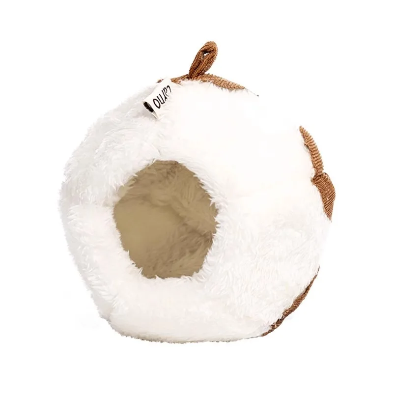 Warm Plush Hideout Bed Cotton Nest for Small Pet Winter Sleeping House Cozy Cave for Nap Cold Weather Indoor Cage Use All Season
Warm Plush Hideout Bed Cotton Nest for Small Pet Winter Sleeping House Cozy Cave for Nap Cold Weather Indoor Cage Use All Season