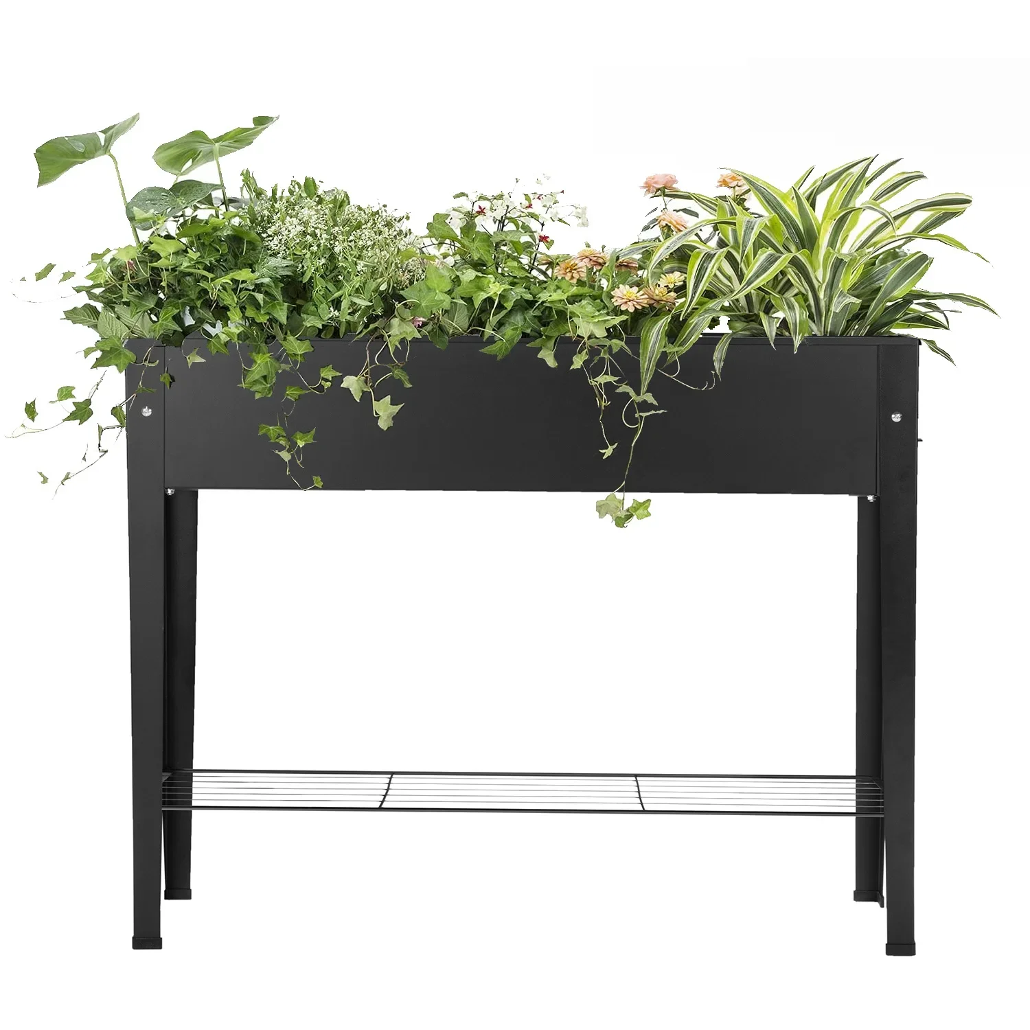 Raised Planter Box With Legs Outdoor Elevated Garden Bed On Wheels For Vegetables Flower Herb Patio Flower Pots
Raised Planter Box With Legs Outdoor Elevated Garden Bed On Wheels For Vegetables Flower Herb Patio Flower Pots