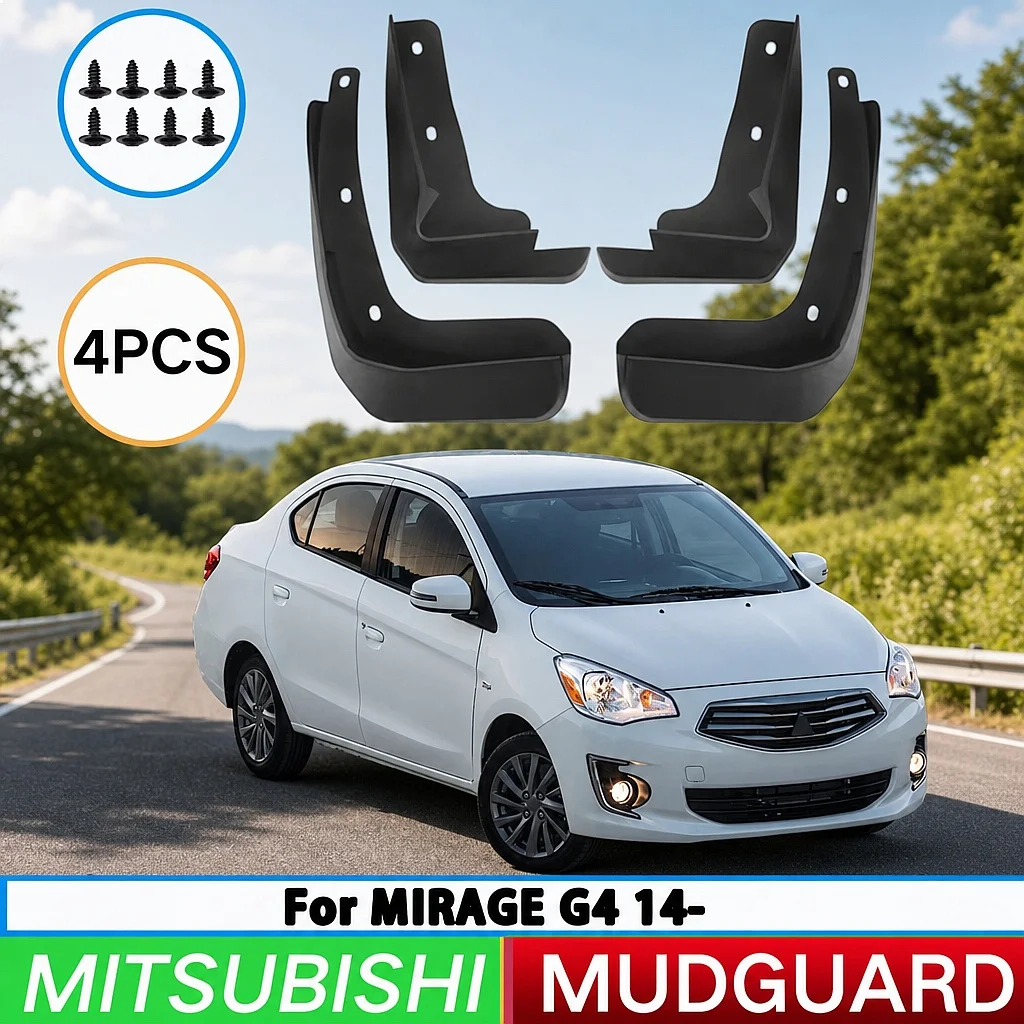 For Mitsubishi Mirage G4 2014-2024 Mud Flaps Splash Guards Front Rear Wheels 4Pcs
For Mitsubishi Mirage G4 2014-2024 Mud Flaps Splash Guards Front Rear Wheels 4Pcs