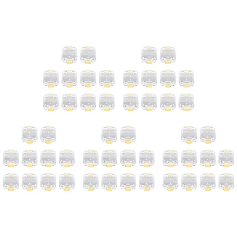 AT21-50Pcs Plastic Denture Tooth Box With Film High Quality Denture Storage Box Implant Membrane Tooth Box
AT21-50Pcs Plastic Denture Tooth Box With Film High Quality Denture Storage Box Implant Membrane Tooth Box