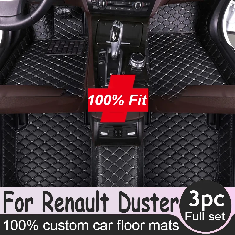 Автомобильные коврики для Renault Duster 2012 ~ 2018, Автомобильный Центр прямых поставок, автомобильные аксессуары для интерьера, кожаные коврики, коврики, подкладки для ног
Автомобильные коврики для Renault Duster 2012 ~ 2018, Автомобильный Центр прямых поставок, автомобильные аксессуары для интерьера, кожаные коврики, коврики, подкладки для ног