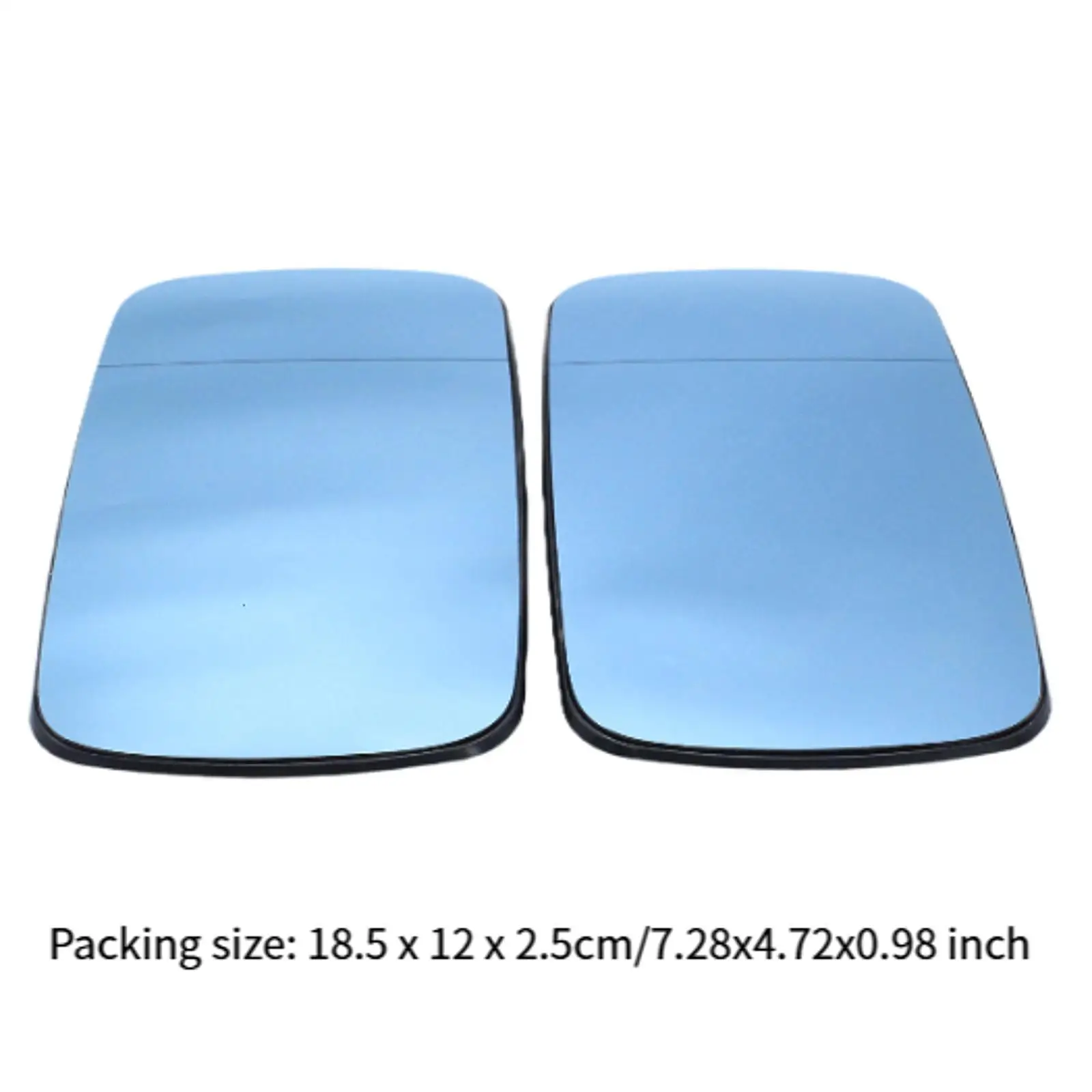2Pcs Heated Glass Mirror Glass Repair with Backing Passenger Side Glass for 3
2Pcs Heated Glass Mirror Glass Repair with Backing Passenger Side Glass for 3