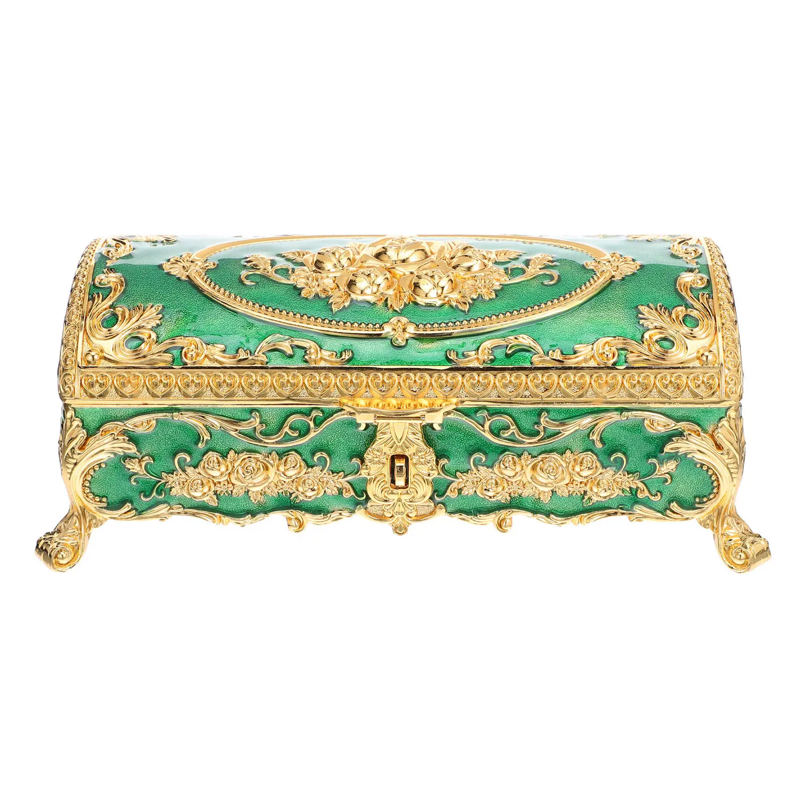 Vintage Metal Jewelry Box European Style Footed Trinket Organizer for Dressing Table Accessories Trinket Box Vintage Decor
Vintage Metal Jewelry Box European Style Footed Trinket Organizer for Dressing Table Accessories Trinket Box Vintage Decor