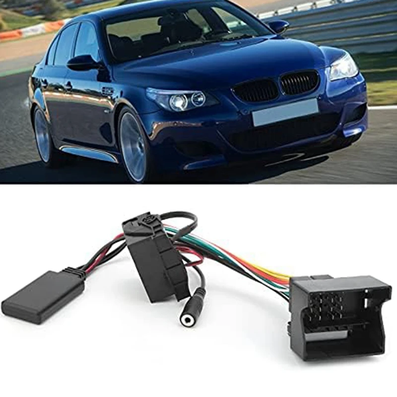 2Set Car Radio Bluetooth 5.0 Music AUX Cable Handsfree Adapter Harness Kit For BMW E60 E63 E90 E91 
2Set Car Radio Bluetooth 5.0 Music AUX Cable Handsfree Adapter Harness Kit For BMW E60 E63 E90 E91