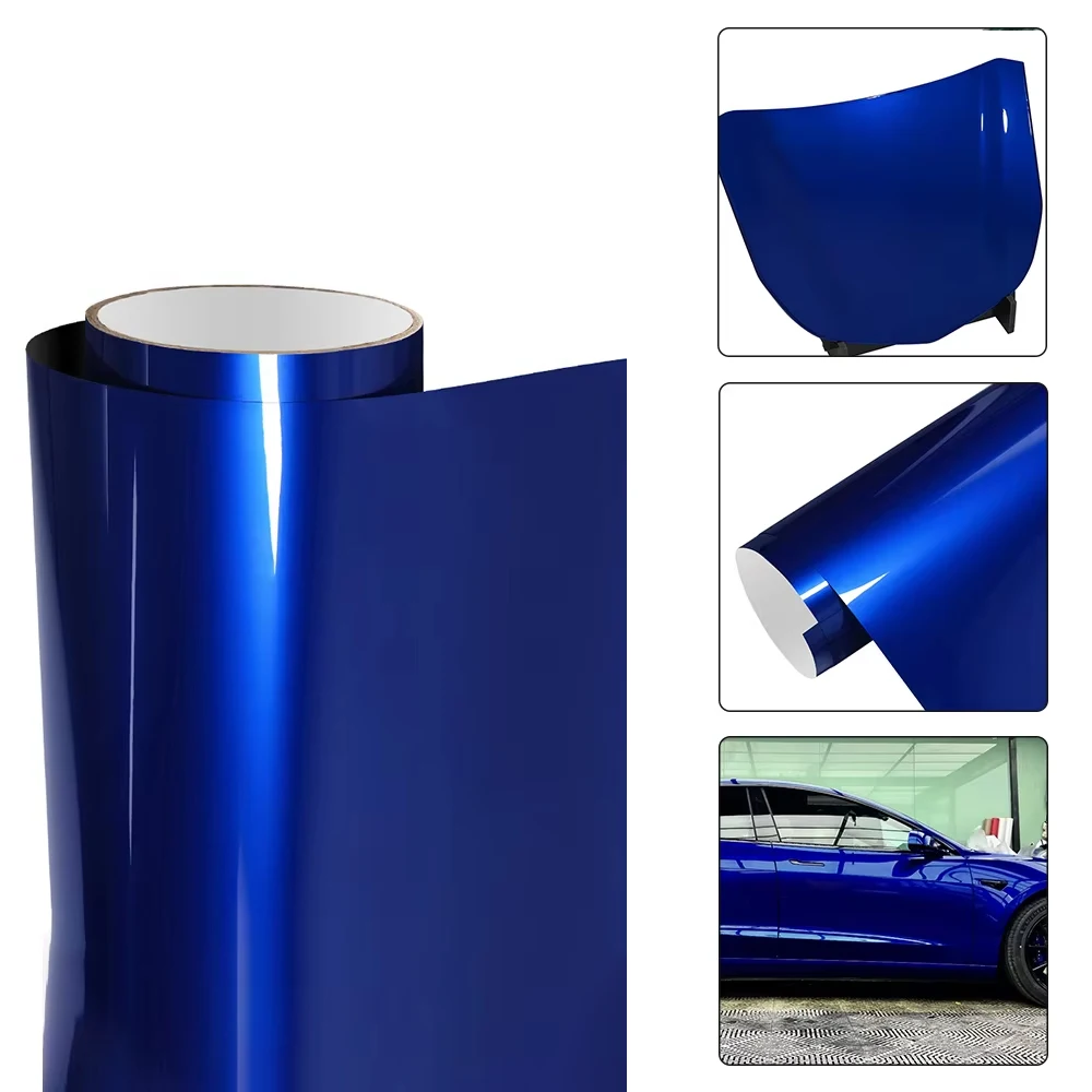 Car Wrapping Film Sticker PET Liquid Deep Blue Scratch-Resistant Durable Full or Partial Auto Body Color Wraps Para Accessories
Car Wrapping Film Sticker PET Liquid Deep Blue Scratch-Resistant Durable Full or Partial Auto Body Color Wraps Para Accessories