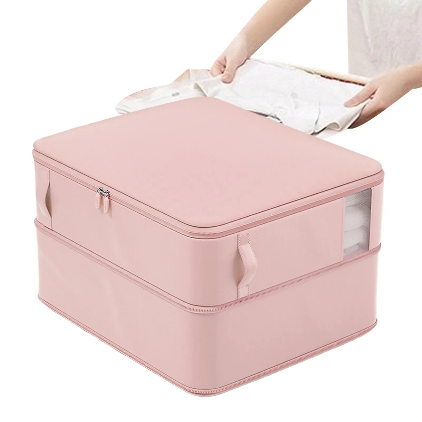 Comforter Storage Bag Blanket Storage Bags Compression Organizer Reusable Fabric Organizer With Clear Stackable Case For
Comforter Storage Bag Blanket Storage Bags Compression Organizer Reusable Fabric Organizer With Clear Stackable Case For