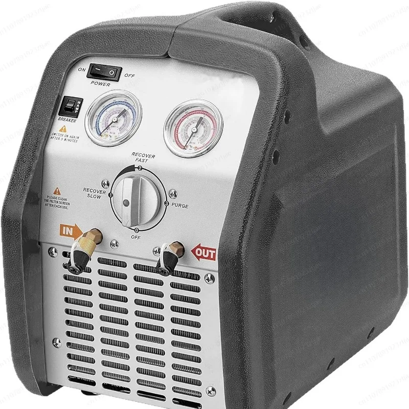 110-120V AC 60Hz 3/4HP Single Cylinder Portable Refrigerant Recovery Machine, Grey
110-120V AC 60Hz 3/4HP Single Cylinder Portable Refrigerant Recovery Machine, Grey