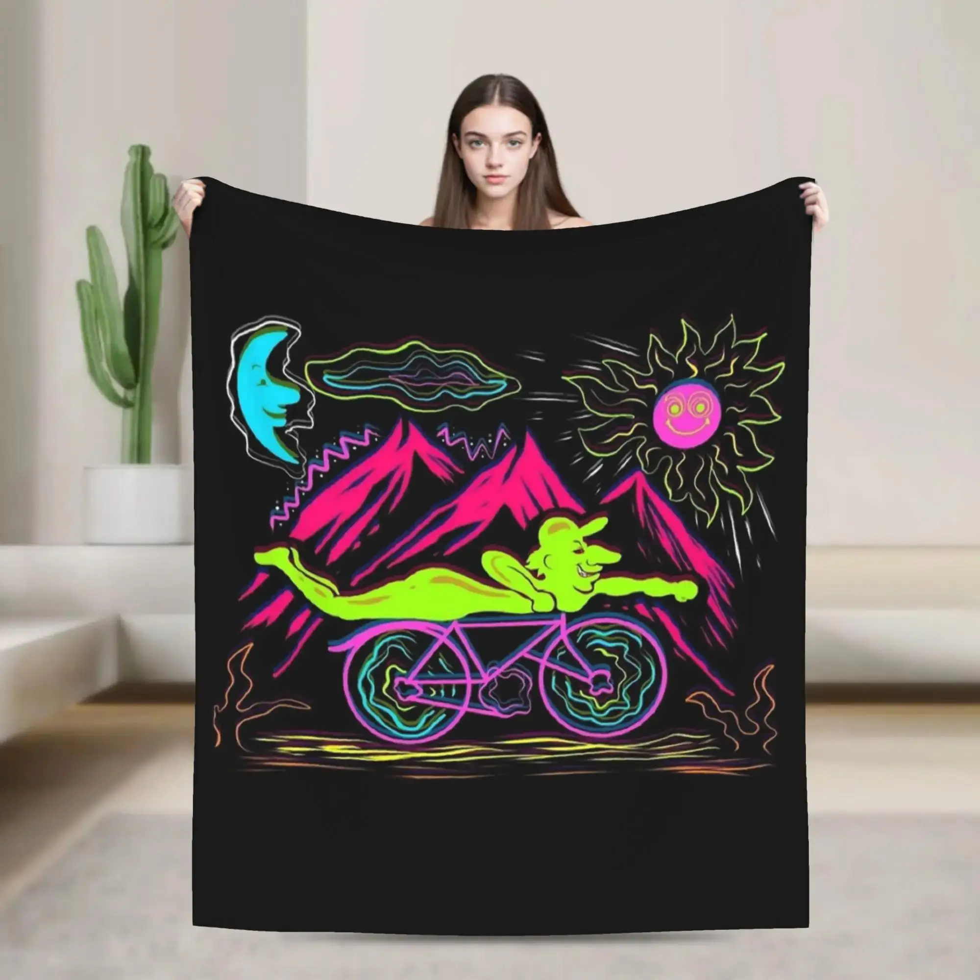 Плюшевый плед Bicycle Day LSD Acid Hofmann Trip Hallucinogen для взрослых, покрывало для кровати, для использования в помещении и на улице
Плюшевый плед Bicycle Day LSD Acid Hofmann Trip Hallucinogen для взрослых, покрывало для кровати, для использования в помещении и на улице