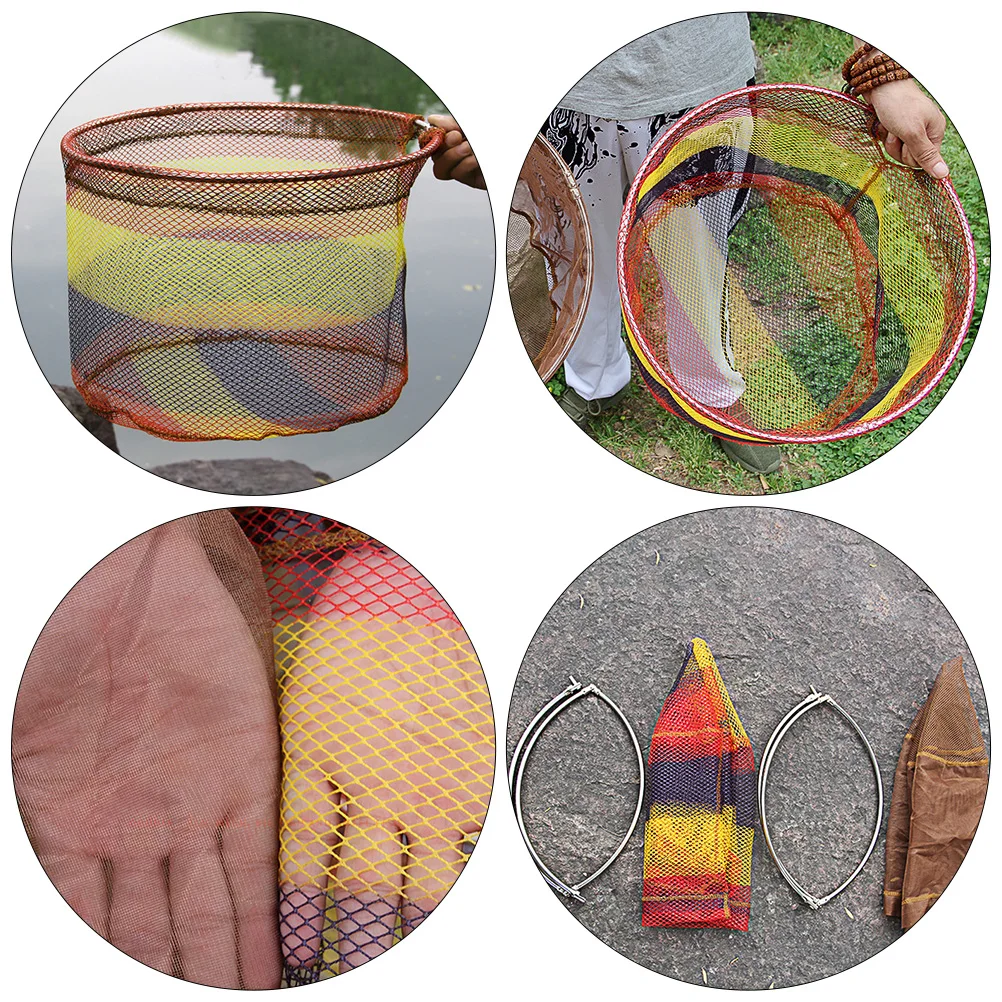 1pc Stainless Steel Folding Dip Net Professional Portable Fish Shrimp Mesh Fishing Accessory Durable Lightweight Easy Clean
1pc Stainless Steel Folding Dip Net Professional Portable Fish Shrimp Mesh Fishing Accessory Durable Lightweight Easy Clean