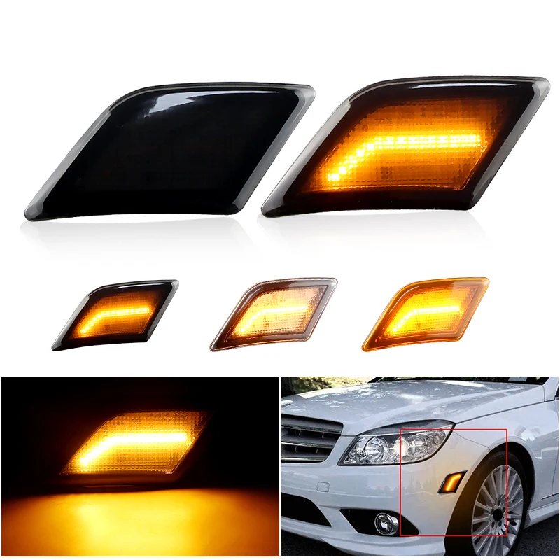 2×for Mercedes Benz C230 C300 Base C350 C63 AMG Base C250 LED Front Bumper Reflector Lamp Side Marker Lights Fender Turn Signal
2×for Mercedes Benz C230 C300 Base C350 C63 AMG Base C250 LED Front Bumper Reflector Lamp Side Marker Lights Fender Turn Signal
