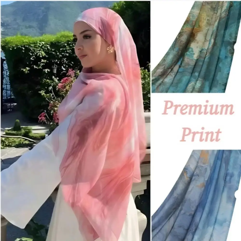 Chiffon Tropical Floral Printed Tudung Bawal Shawl,Sunscreen Plain Sarong Hijab Scarf for Women Summer Daily Fashion Accessories
Chiffon Tropical Floral Printed Tudung Bawal Shawl,Sunscreen Plain Sarong Hijab Scarf for Women Summer Daily Fashion Accessories