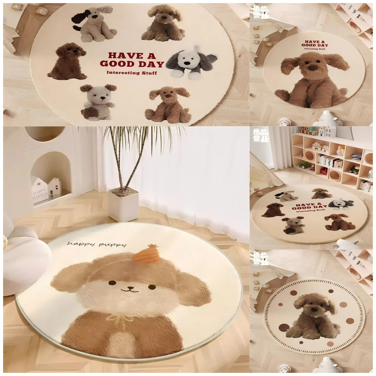 VIKAMA 2.0 Upgraded Material Can Pass Animal Round Bedroom Study Reading Area Carpet Children's Room Game Rug Swivel Chair Mat
VIKAMA 2.0 Upgraded Material Can Pass Animal Round Bedroom Study Reading Area Carpet Children's Room Game Rug Swivel Chair Mat