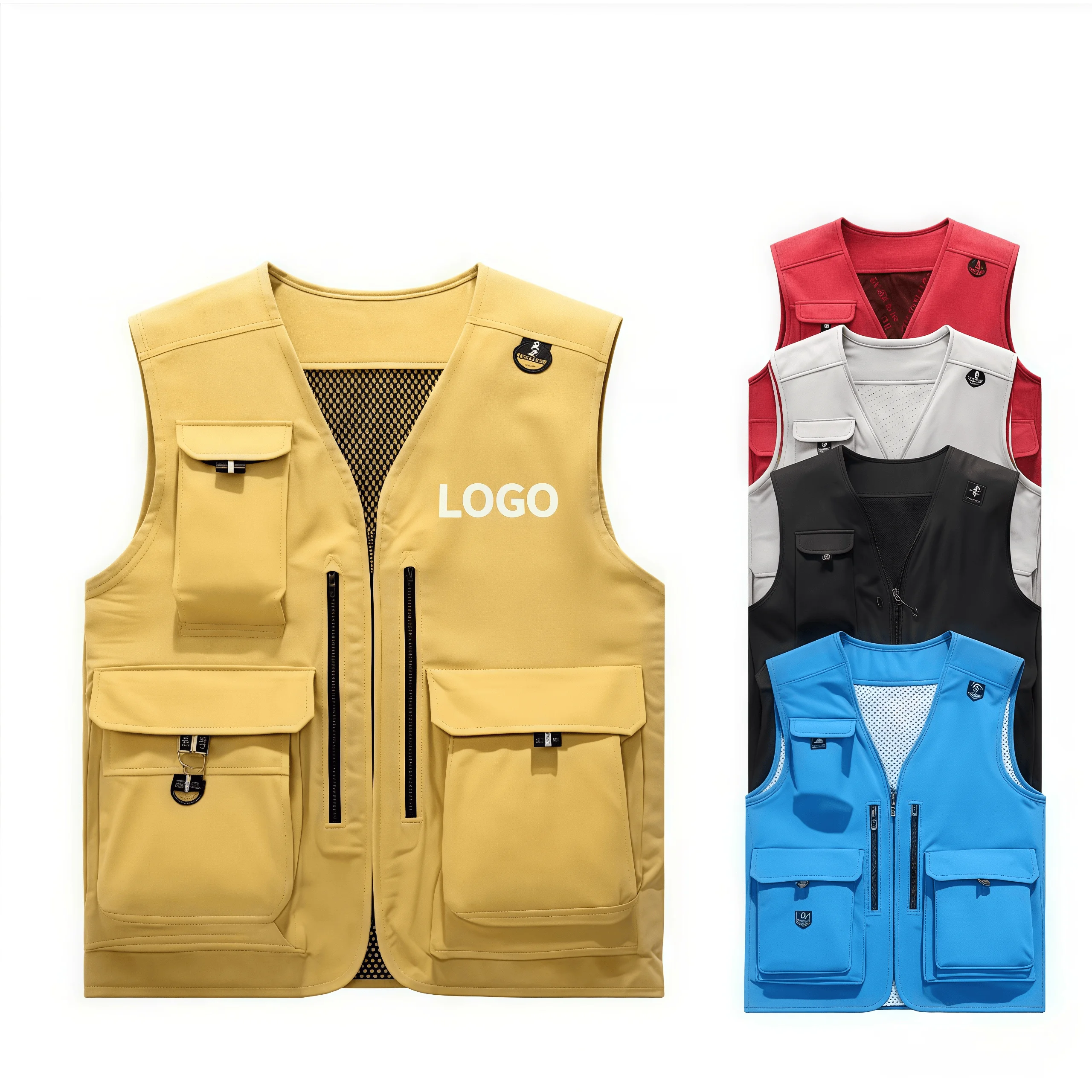 Новый высококачественный жилет для работы и отдыха с несколькими карманами, летний легкий жилет для рыбалки на открытом воздухе, командная куртка с принтом логотипа на заказ
Новый высококачественный жилет для работы и отдыха с несколькими карманами, летний легкий жилет для рыбалки на открытом воздухе, командная куртка с принтом логотипа на заказ