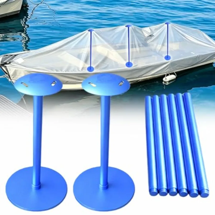 Boat Cover Support Poles 2 Pack Aluminum Boat Cover Support Pole with Solid Metal Base 4 Preset Height Adjustable for V-Hull Po
Boat Cover Support Poles 2 Pack Aluminum Boat Cover Support Pole with Solid Metal Base 4 Preset Height Adjustable for V-Hull Po
