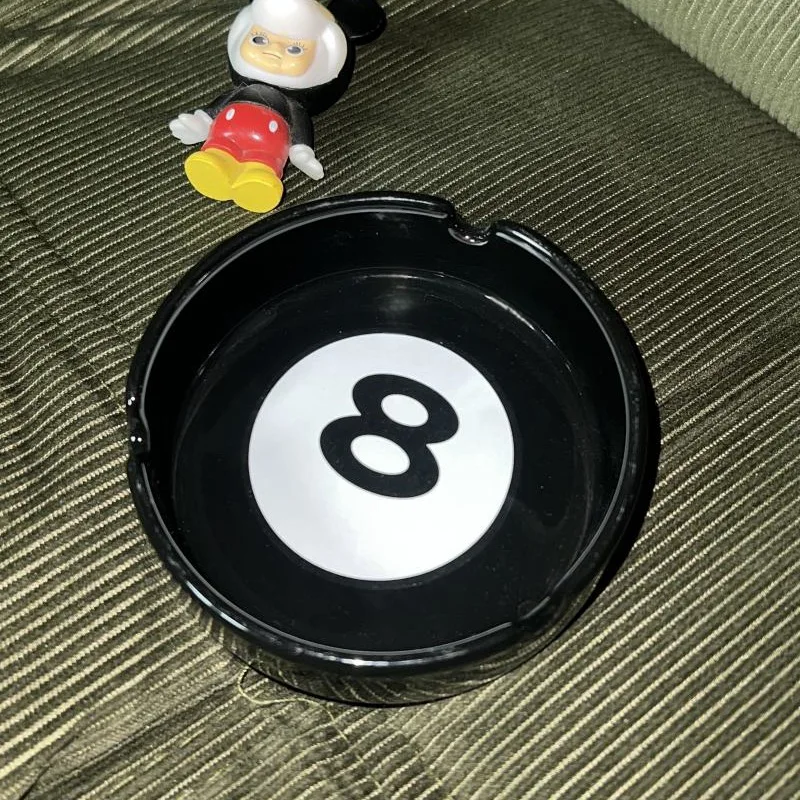 Black Eight Ceramic Ashtray Perfect For Billiard Rooms Home Bars Parties Ideal Gift Cigarette Extinguisher
Black Eight Ceramic Ashtray Perfect For Billiard Rooms Home Bars Parties Ideal Gift Cigarette Extinguisher