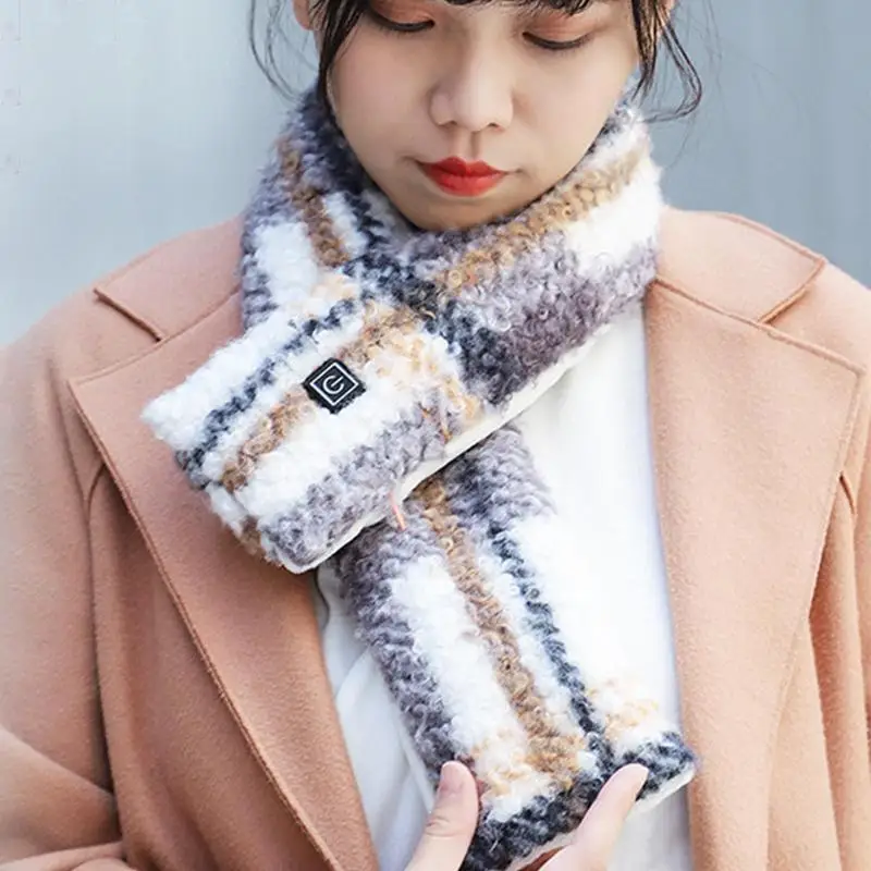 USB Electric Heated Scarf 3 Heating Settings Winter Electric Neck Warmer Heating Scarf With Neck Heating Pad For Men Women
USB Electric Heated Scarf 3 Heating Settings Winter Electric Neck Warmer Heating Scarf With Neck Heating Pad For Men Women