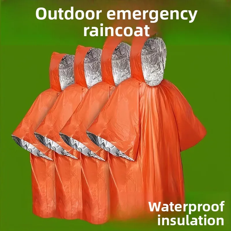 Outdoor camping mountaineering emergency thermal insulation blanket emergency raincoat tinfoil aluminum life-saving wild surviva
Outdoor camping mountaineering emergency thermal insulation blanket emergency raincoat tinfoil aluminum life-saving wild surviva