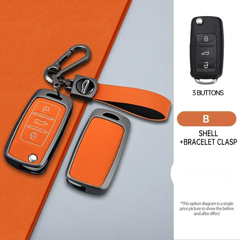 Car Flip Key Case Cover Holder For Skoda Octavia A5 For VW Volkswagen Polo Tiguan Passat B5 B6 B7 Golf 4 5 MK6 Jetta Lavida Seat
Car Flip Key Case Cover Holder For Skoda Octavia A5 For VW Volkswagen Polo Tiguan Passat B5 B6 B7 Golf 4 5 MK6 Jetta Lavida Seat