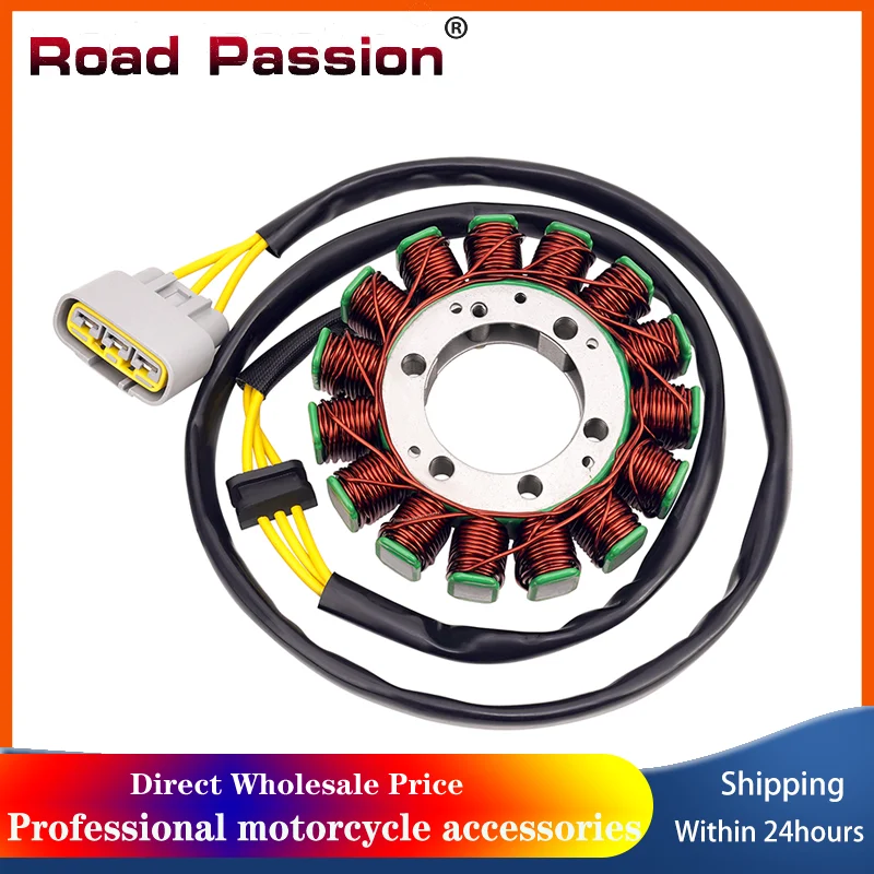 Road Passion Motorcycle Generator Stator Coil For KAWASAKI ZX600 R NINJA ZX-6R ZX6R ZX636 1998 2009-2014 2015-2017 21003-0083
Road Passion Motorcycle Generator Stator Coil For KAWASAKI ZX600 R NINJA ZX-6R ZX6R ZX636 1998 2009-2014 2015-2017 21003-0083