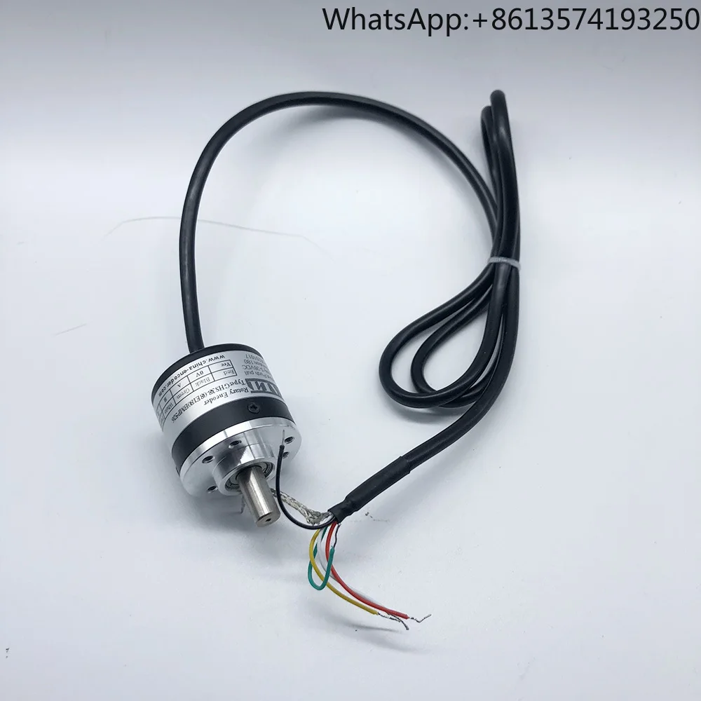 GHS38-08E1000BMP526 Solid Shaft Incremental Rotary Encoder with Cable Back Out for CNC Machine