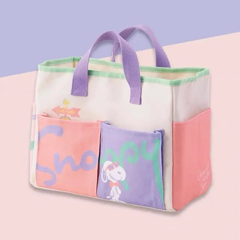 Snoopy 2022 summer ice cream color girl large-capacity canvas handbag mommy bag storage bag cartoon tote bag shopping travel
Snoopy 2022 summer ice cream color girl large-capacity canvas handbag mommy bag storage bag cartoon tote bag shopping travel
