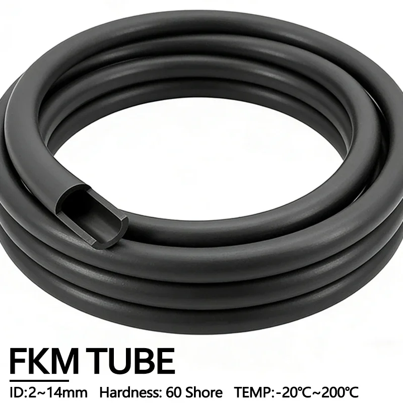 Black FKM Fluororubber Soft Tube Corrosion Resistant Fuel Hose Petrol Diesel Oil Delivery Pipe ID 2/4/6/8/10/12/14/16/18mm
Black FKM Fluororubber Soft Tube Corrosion Resistant Fuel Hose Petrol Diesel Oil Delivery Pipe ID 2/4/6/8/10/12/14/16/18mm