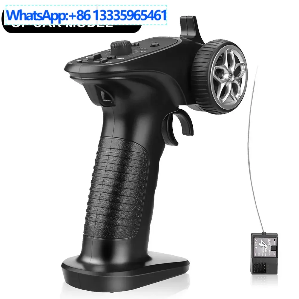 2Pcs HOBBYFANS GA-4H-TX Channel Remote Control 2.4G Model Car RC Toy Car Boat 4 Channel Gun Control
2Pcs HOBBYFANS GA-4H-TX Channel Remote Control 2.4G Model Car RC Toy Car Boat 4 Channel Gun Control