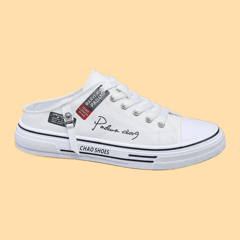 Fashion Closed-toe Half-slip Shoes for Men Summer Breathable Loafers Men's Casual Slippers Thick-soled Comfortable Walking Shoe
Fashion Closed-toe Half-slip Shoes for Men Summer Breathable Loafers Men's Casual Slippers Thick-soled Comfortable Walking Shoe
