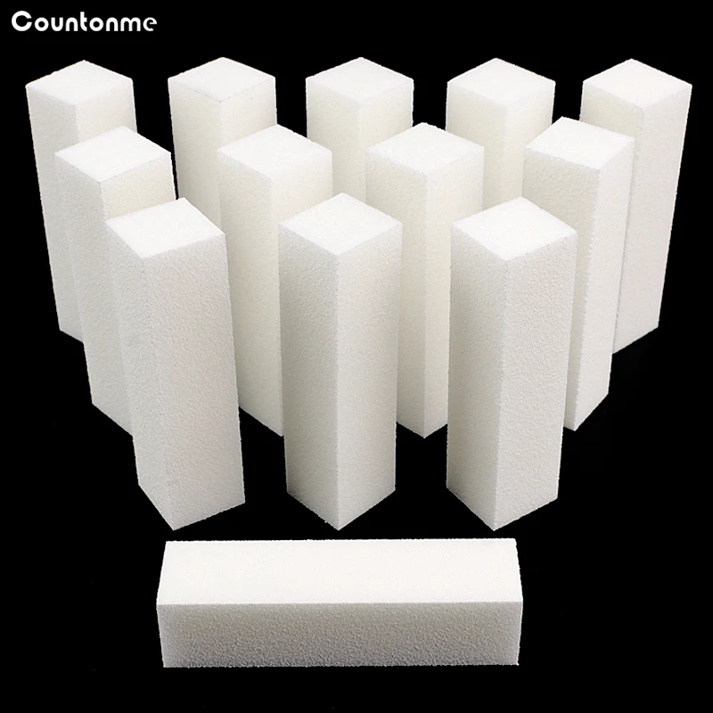 10Pcs/Lot White Sponge Nail Art Files Buffer Block 120 Girt 4 Sided Grinding Files For Gel Polisher Salon Care Tools
10Pcs/Lot White Sponge Nail Art Files Buffer Block 120 Girt 4 Sided Grinding Files For Gel Polisher Salon Care Tools