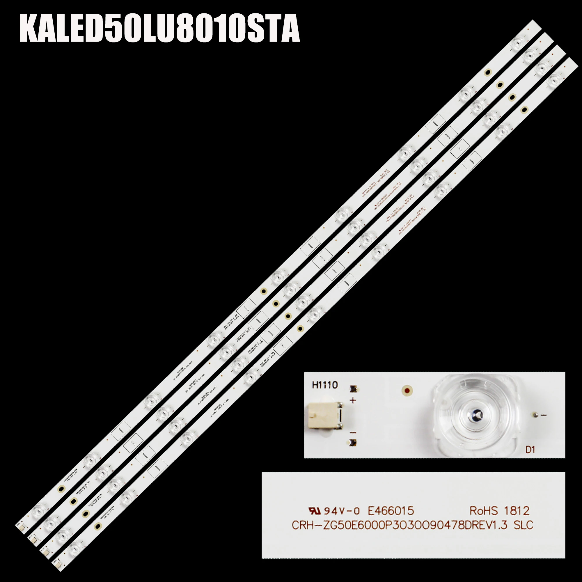 LED Strip For te-50F6100P 50F6100P E4SFT5017 E2SW5018 P8Q0H E4SW5017RKU LB-C500U17-E60 CRH-ZG50E6000P3030090478DREV1.3
LED Strip For te-50F6100P 50F6100P E4SFT5017 E2SW5018 P8Q0H E4SW5017RKU LB-C500U17-E60 CRH-ZG50E6000P3030090478DREV1.3