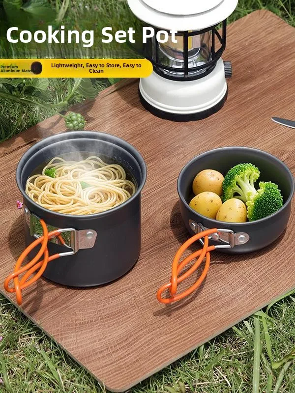 Portable Outdoor Camping Cooking Utensils Set Aluminum Alloy Cartridge Stove Kit Picnic Supplies Self-Driving Tour Essential
Portable Outdoor Camping Cooking Utensils Set Aluminum Alloy Cartridge Stove Kit Picnic Supplies Self-Driving Tour Essential