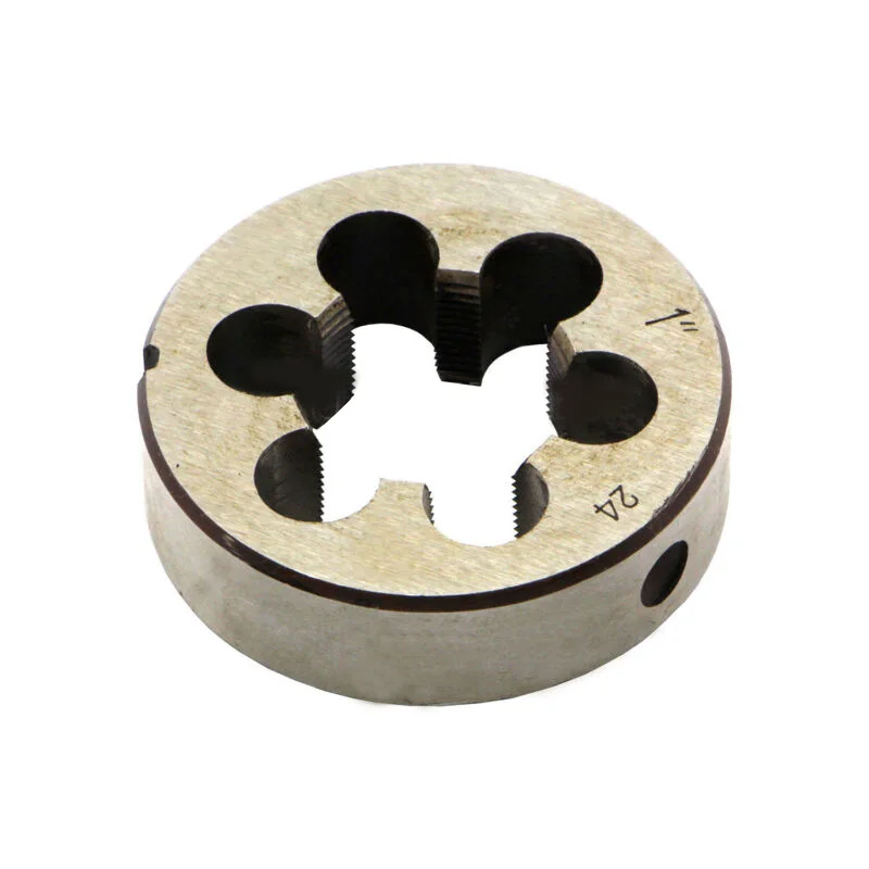 1" 24 UNS Right Hand Threading Dies 1-24 TPI Threading Cutting Metalworking Tool Alloy Steel Outer Diameter Thread Mold
1" 24 UNS Right Hand Threading Dies 1-24 TPI Threading Cutting Metalworking Tool Alloy Steel Outer Diameter Thread Mold