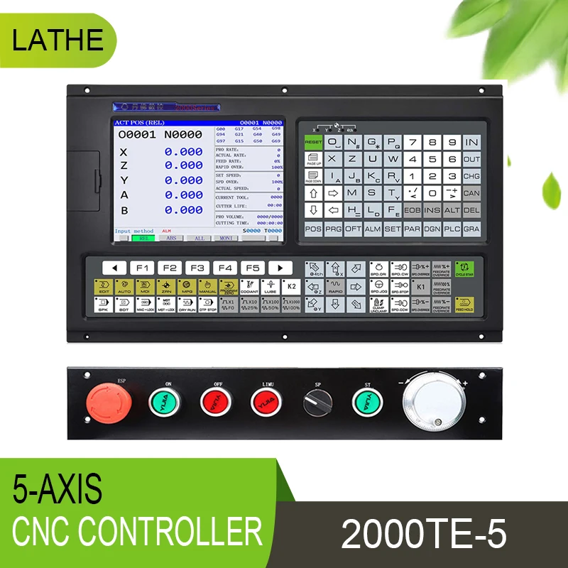 Hot Selling CNC Controller 5 Axis Pulse + Direction Control System Kit Similar To GSK Control Panel
Hot Selling CNC Controller 5 Axis Pulse + Direction Control System Kit Similar To GSK Control Panel