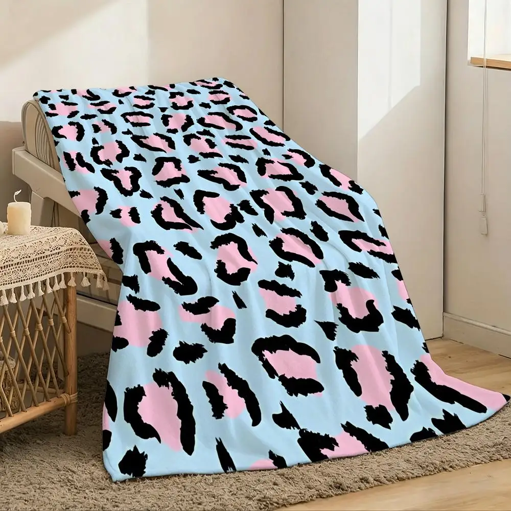 Leopard print Throw Lightweight 240g Flannel Blanket Soft Skin-friendly for Summer Cooling
Leopard print Throw Lightweight 240g Flannel Blanket Soft Skin-friendly for Summer Cooling