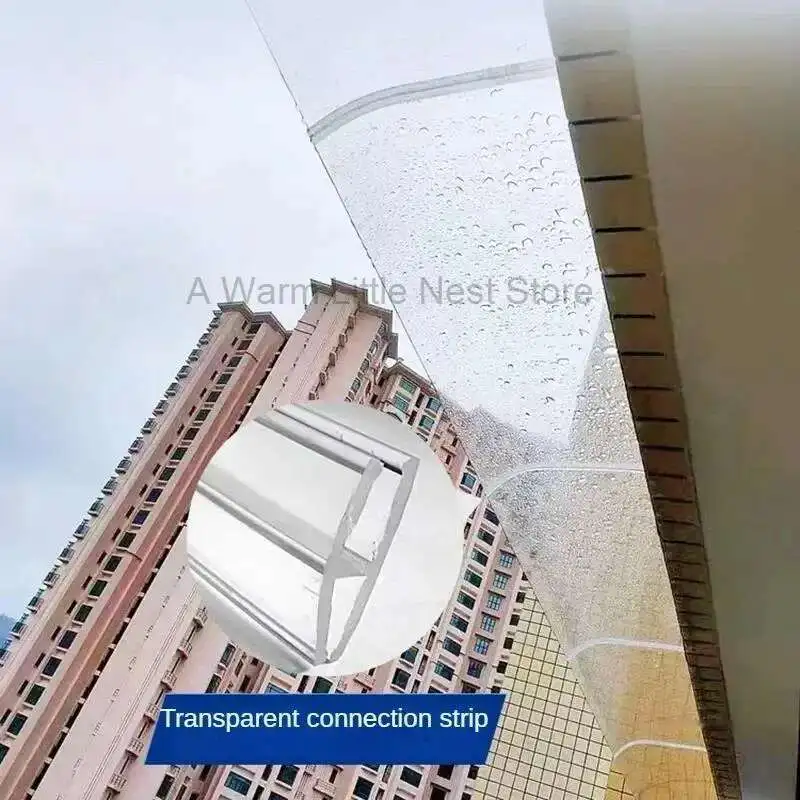 Minimalist Transparent Outdoor Terrace Awning for Balcony Modern Invisible Bracket-free Awning Convenient Awnings for Cafe
Minimalist Transparent Outdoor Terrace Awning for Balcony Modern Invisible Bracket-free Awning Convenient Awnings for Cafe