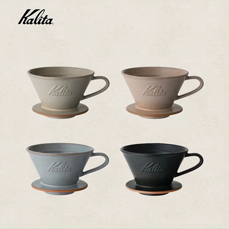 Japanese original KALITA hand-brewed basket coffee filter cup, ceramic 185MI Minoyaki 3-hole cake filter cup
Japanese original KALITA hand-brewed basket coffee filter cup, ceramic 185MI Minoyaki 3-hole cake filter cup