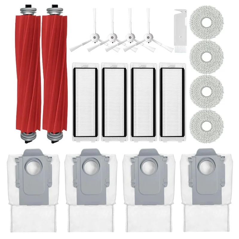 ~Durable For Roborock Q Revo / Roborock P10 A7400RR Replacement Parts Accessories Main Side Brush Hepa Filter Mop Cloth Dust Bag
~Durable For Roborock Q Revo / Roborock P10 A7400RR Replacement Parts Accessories Main Side Brush Hepa Filter Mop Cloth Dust Bag