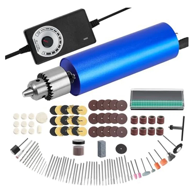 AEA9-Electric Resin Polishing Kit,Resin Drill With 110 Accessories, Rotary Tool For Resin Casting Molds,For Carving US Plug
AEA9-Electric Resin Polishing Kit,Resin Drill With 110 Accessories, Rotary Tool For Resin Casting Molds,For Carving US Plug