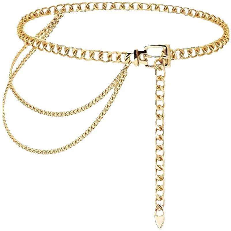 Right Road New High-end Simple Designed Niche Fashionable Personalized Punk Metal Layered Waist Chain Body Chain
Right Road New High-end Simple Designed Niche Fashionable Personalized Punk Metal Layered Waist Chain Body Chain